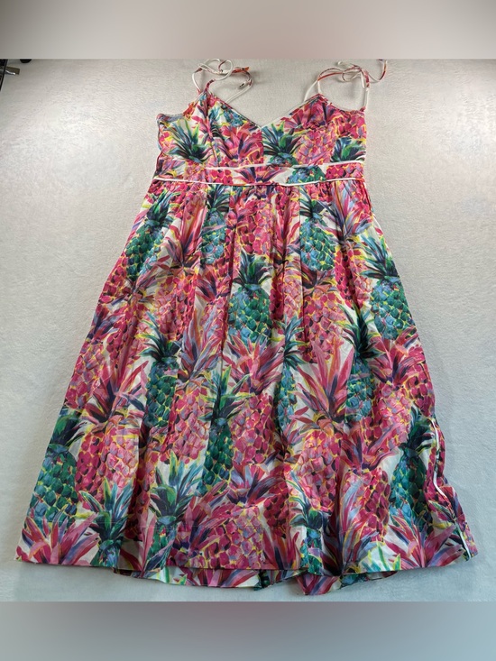 J. Crew Dresses & Skirts - J. Crew Pink and Green Pineapple Print Sundress